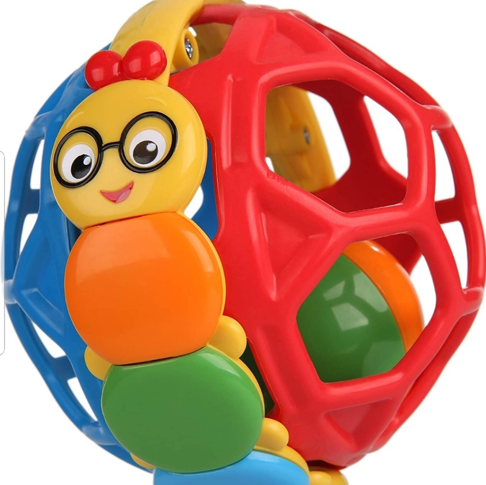 Baby Einstein Bendy Ball Rattle Toy, Ages 3M+ 2pck - Picture 2 of 7